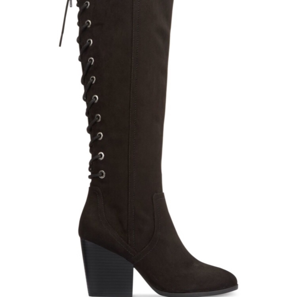 Sam Edelman Black suede boots